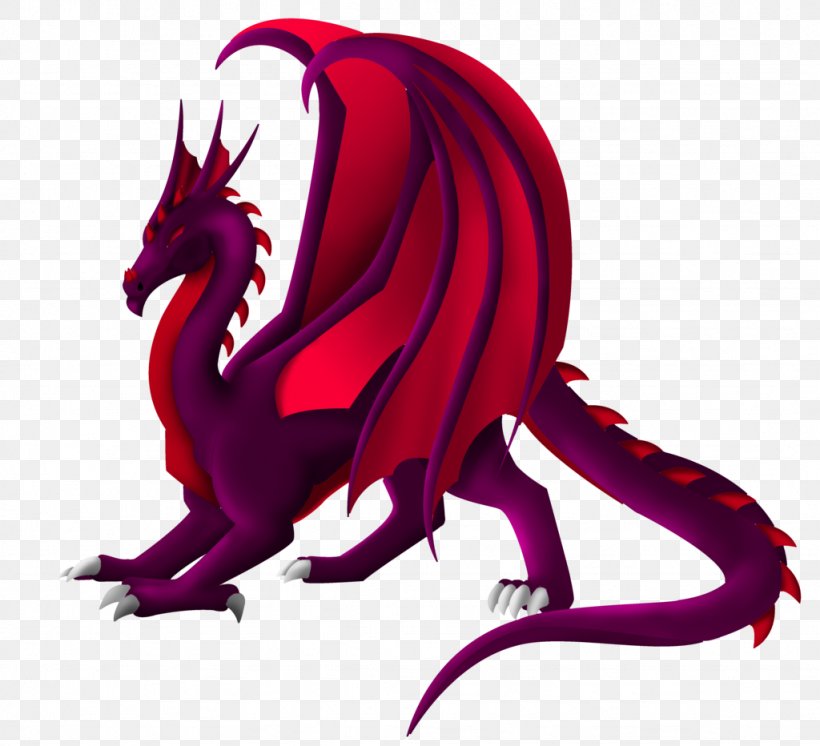 Dragon Legendary Creature Supernatural Clip Art, PNG, 1024x932px, Dragon, Fictional Character, Legendary Creature, Magenta, Mythical Creature Download Free