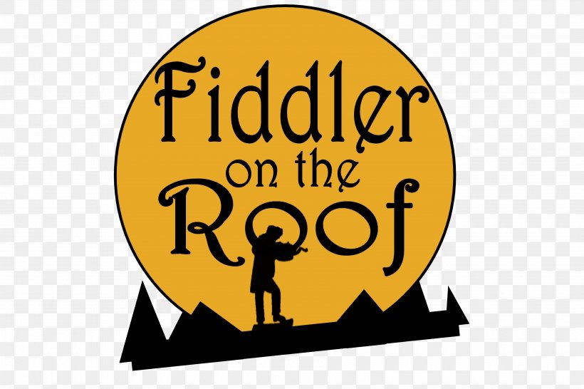 Fiddler On The Roof Logo Musical Theatre, PNG, 3600x2400px, Watercolor, Cartoon, Flower, Frame, Heart Download Free