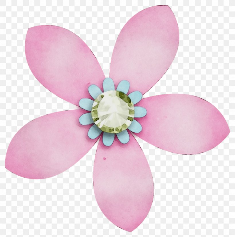 Pink Petal Flower Plant Brooch, PNG, 862x870px, Watercolor, Brooch, Flower, Magnolia, Magnolia Family Download Free