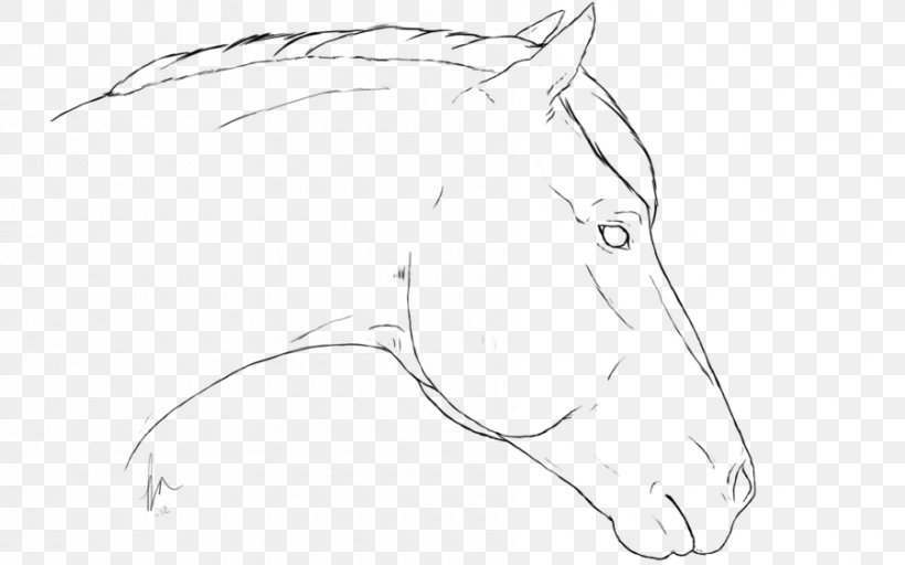 Drawing Mustang Line Art Sketch, PNG, 900x563px, Drawing, Artwork, Black And White, Cartoon, Character Download Free