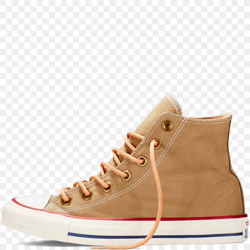 Sneakers Chuck Taylor All-Stars Converse Shoe High-top, PNG, 1000x1000px, Sneakers, Beige, Brown, Canvas, Chuck Taylor Download Free