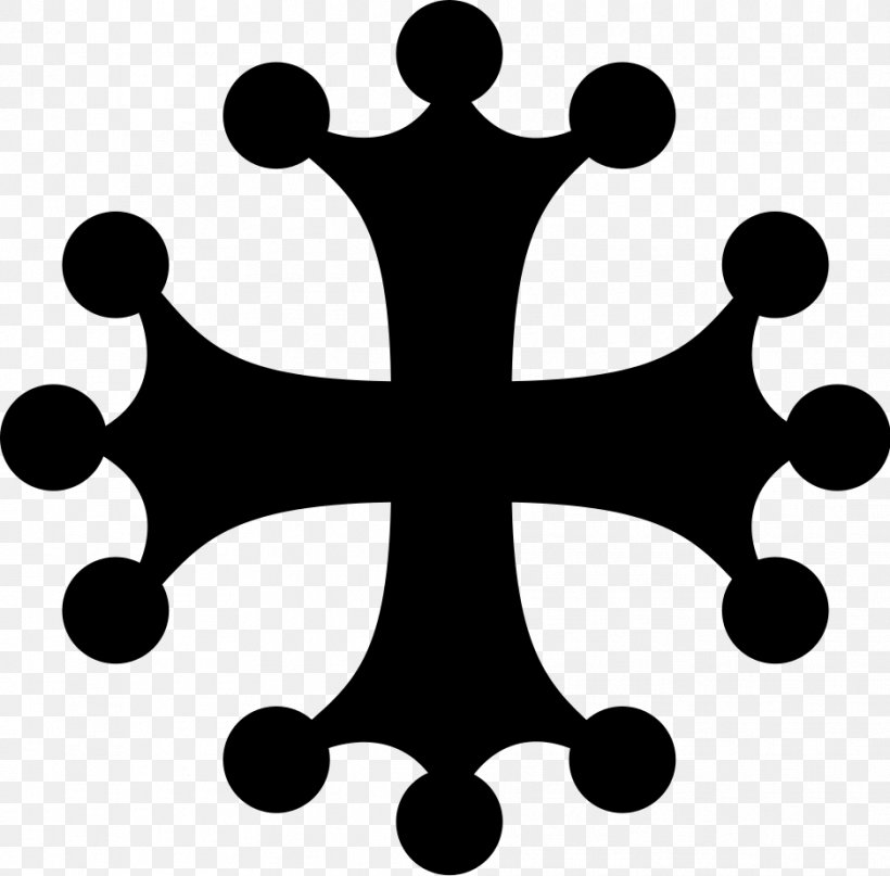 Christian Cross, PNG, 938x924px, Occitan Cross, Blackandwhite, Christian Cross, Christianity, Croce Domenicana Download Free