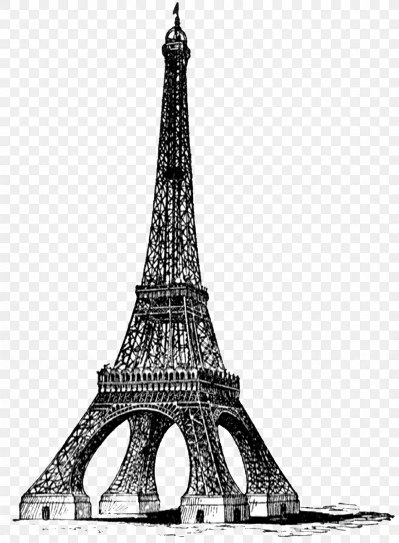 Eiffel Tower Clip Art, PNG, 1174x1600px, Eiffel Tower, Art, Black And White, Building, Drawing Download Free