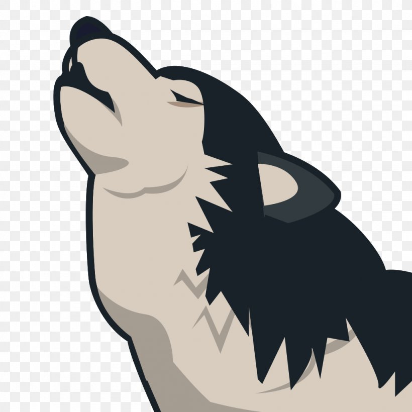 Emoji Text Messaging SMS Gray Wolf Emoticon, PNG, 1024x1024px, Emoji, Art, Beak, Bird, Black Download Free