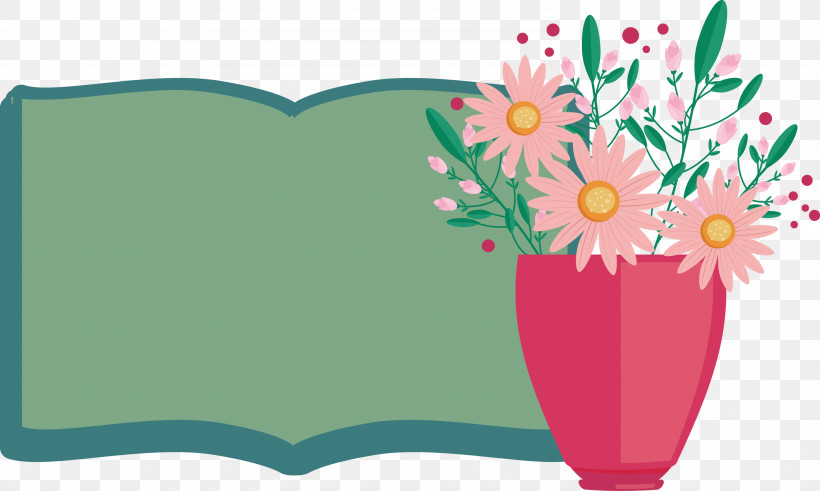 Flower Book Frame Flower Frame Book Frame, PNG, 3000x1799px, Flower Frame, Biology, Book Frame, Floral Design, Flower Download Free