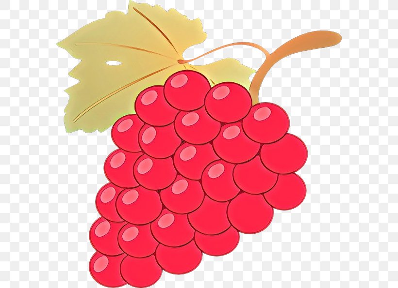 Grape Seedless Fruit Grapevine Family Red Clip Art, PNG, 588x595px, Cartoon, Fruit, Grape, Grapevine Family, Leaf Download Free