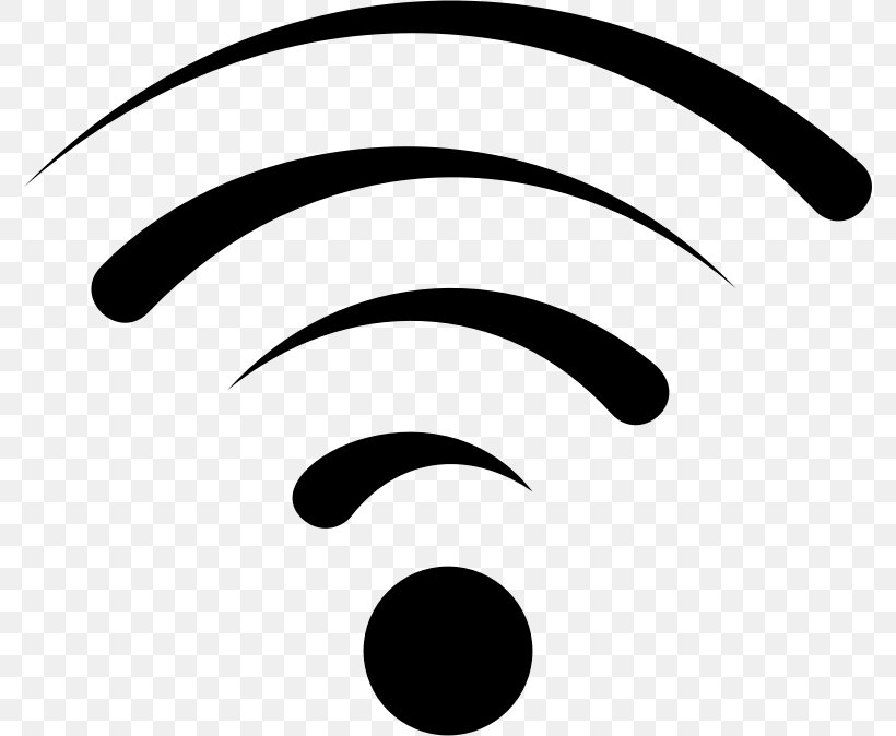 Wi-Fi Signal Clip Art, PNG, 776x674px, Wifi, Area, Black, Black And White, Computer Network Download Free