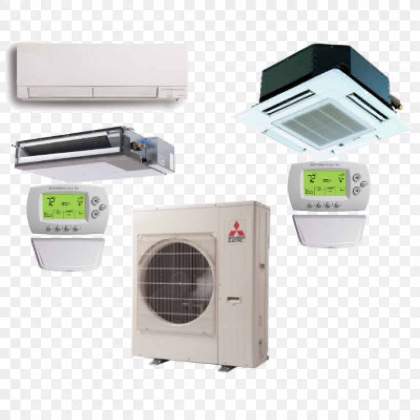 Air Conditioning Heat Pump HVAC British Thermal Unit Seasonal Energy Efficiency Ratio, PNG, 1200x1200px, Air Conditioning, Air Source Heat Pumps, British Thermal Unit, Central Heating, Condenser Download Free