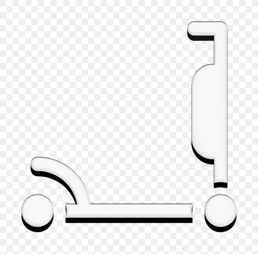 Scooter Icon Vehicles And Transports Icon, PNG, 984x970px, Scooter Icon, Geometry, Line, Mathematics, Meter Download Free