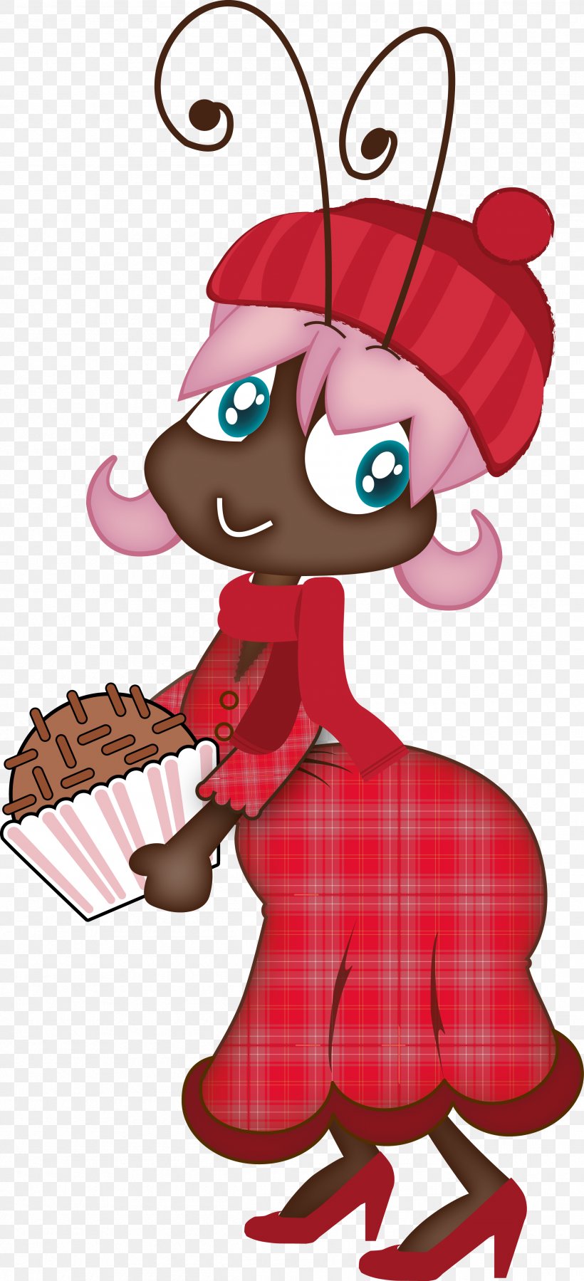 Vertebrate Christmas Character Clip Art, PNG, 2510x5508px, Vertebrate, Art, Cartoon, Character, Christmas Download Free