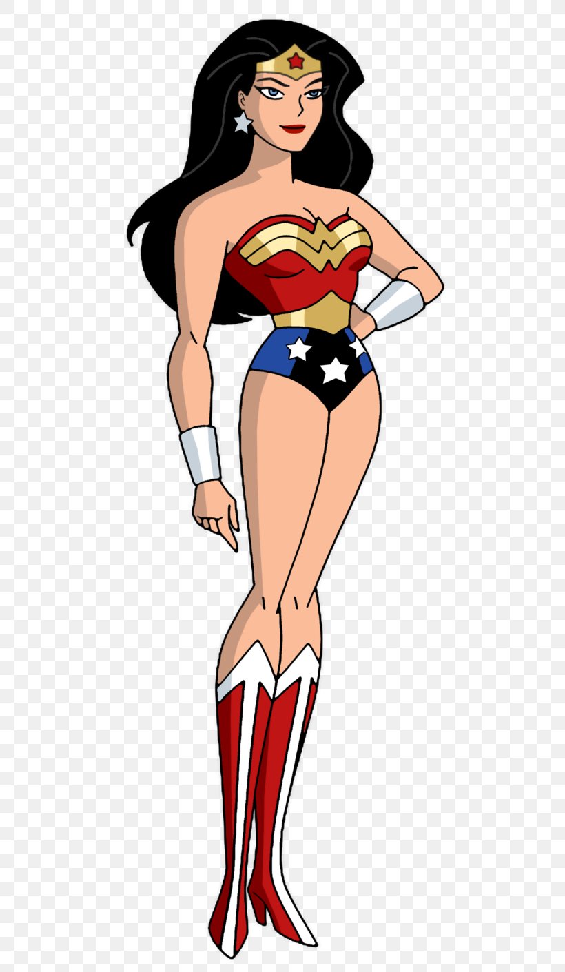 Diana Prince Wonder Woman Cartoon Comic Book Female, PNG, 566x1411px, Watercolor, Cartoon, Flower, Frame, Heart Download Free