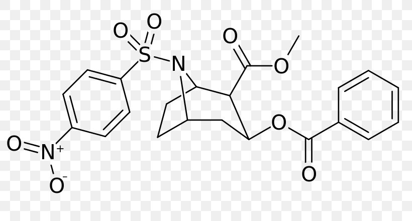 Troparil Structural Analog Phenyltropane Chemical Compound RTI-31, PNG, 800x440px, Troparil, Area, Auto Part, Benzoylecgonine, Black And White Download Free