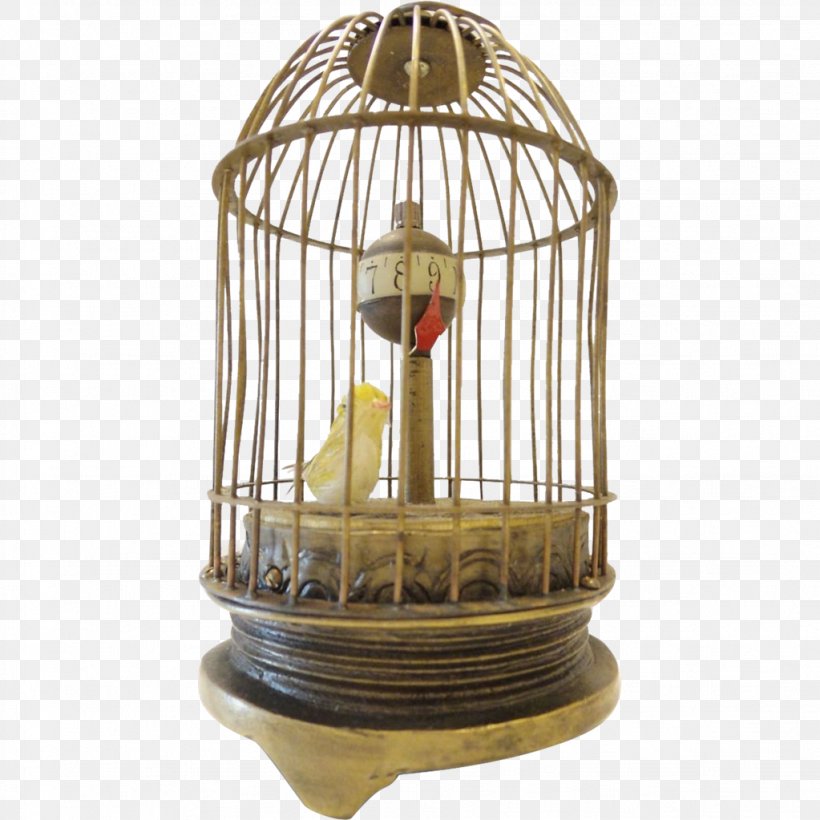 Birdcage Parrot Birdcage Clock, PNG, 1023x1023px, Bird, Alarm Clocks, Antique, Automaton, Automaton Clock Download Free