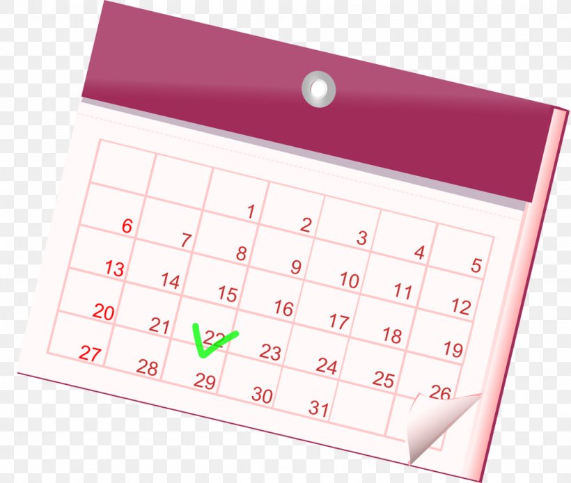 Calendar Clip Art, PNG, 1024x867px, Calendar, Email, Pink, Rectangle, Red Download Free