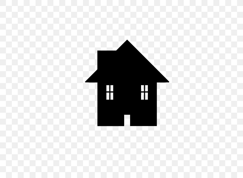 House Silhouette Clip Art, PNG, 800x600px, House, Area, Black, Black And White, Brand Download Free