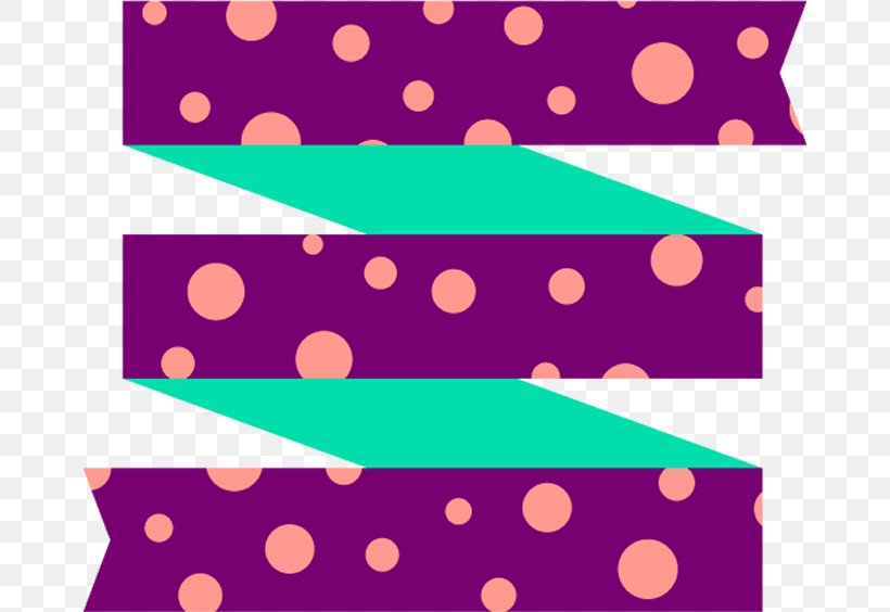 Polka Dot, PNG, 666x564px, Polka Dot, Magenta, Purple, Rectangle Download Free