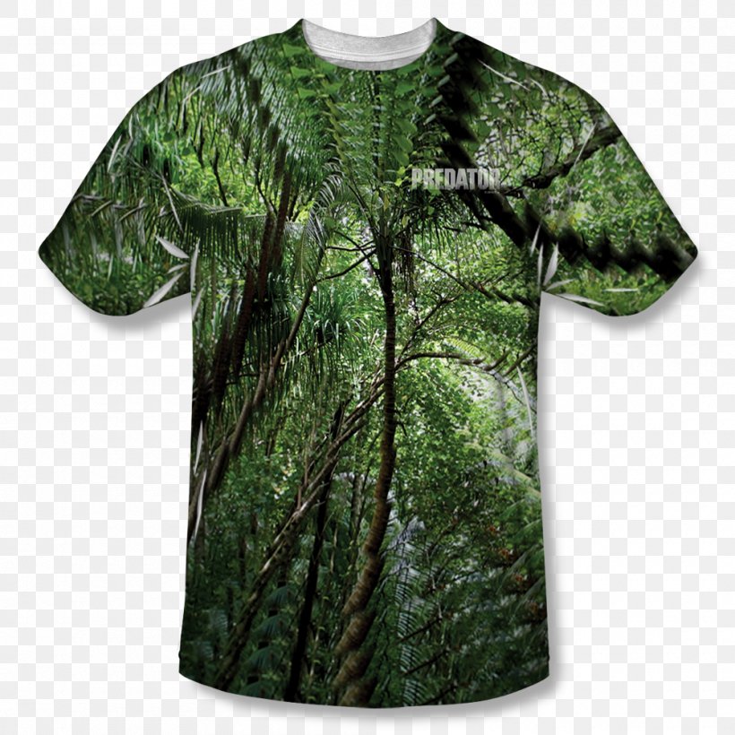 Printed T-shirt Predator Clothing, PNG, 1000x1000px, Tshirt, Active Camouflage, Alien Vs Predator, All Over Print, Camouflage Download Free