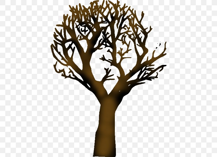 The Halloween Tree Clip Art Portable Network Graphics Jack-o'-lantern, PNG, 438x595px, Halloween, Branch, Drawing, Flower, Halloween Tree Download Free