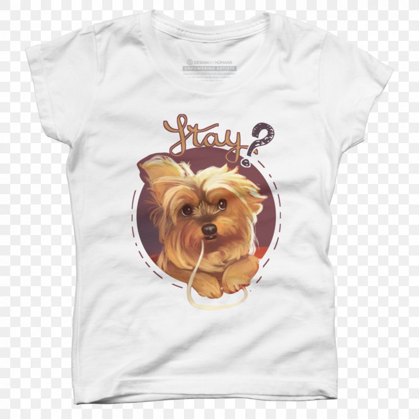 Yorkshire Terrier T-shirt Design By Humans Canidae Carnivora, PNG, 1200x1200px, Yorkshire Terrier, Animal, Bluza, Canidae, Carnivora Download Free