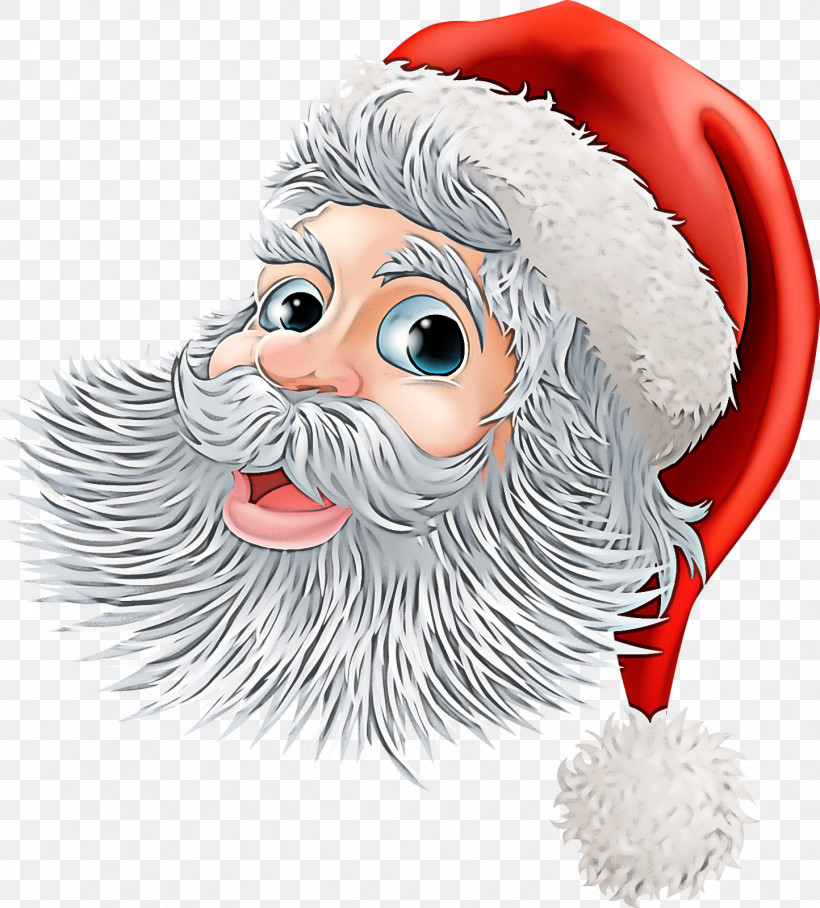 Christmas Santa Santa Claus Saint Nicholas, PNG, 1444x1600px, Christmas Santa, Beard, Cartoon, Facial Hair, Father Christmas Download Free