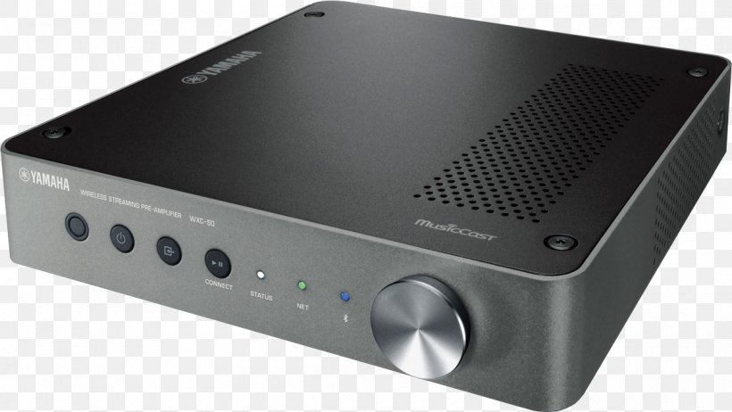 Yamaha WXC-50 MusicCast Wireless Streaming Preamplifier Yamaha MusicCast WXA-50DS Yamaha MusicCast WXAD-10 Yamaha Corporation, PNG, 1200x677px, Preamplifier, Amplifier, Audio, Audio Equipment, Audio Receiver Download Free