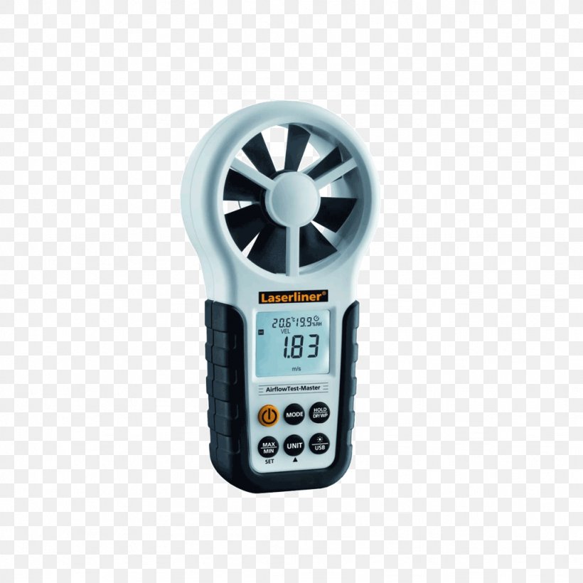 Anemometer Measurement Wind Speed Airflow Volumetric Flow Rate, PNG, 1024x1024px, Anemometer, Airflow, Calibration, Distance, Electronics Accessory Download Free