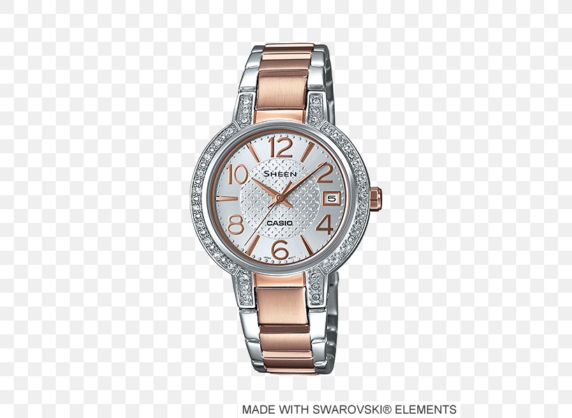 Casio Analog Watch Titan Company Jewellery, PNG, 500x600px, Casio, Analog Watch, Brand, Clock, Diamond Download Free