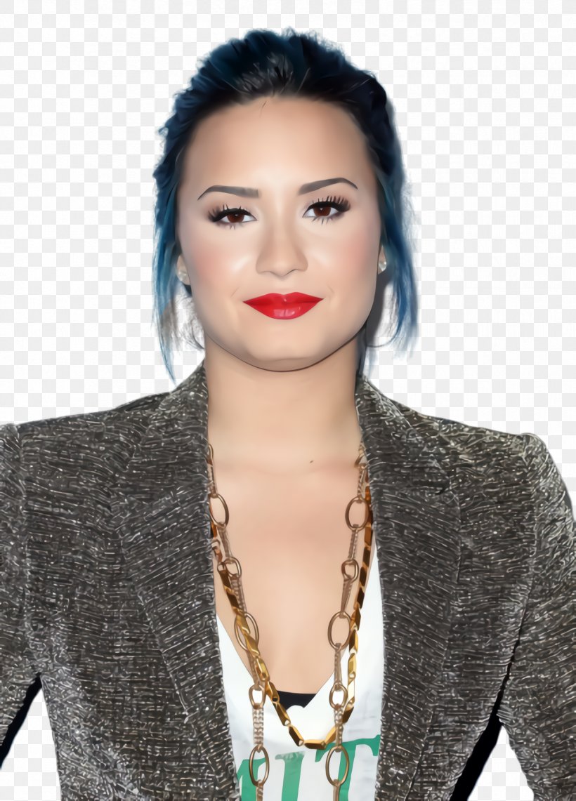 Party Background, PNG, 1696x2360px, Demi Lovato, Beauty, Black Hair, Blazer, Chin Download Free