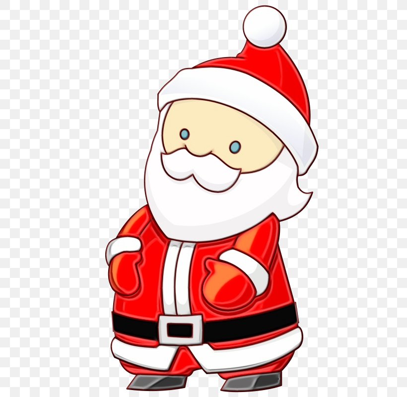 Santa Claus Cartoon, PNG, 800x800px, Watercolor, Cartoon, Christmas, Christmas Day, Fictional Character Download Free