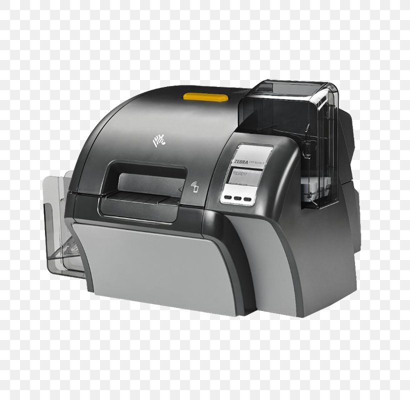 Card Printer Zebra Technologies Zebra ZXP Series 9 Printing, PNG, 800x800px, Card Printer, Device Driver, Dots Per Inch, Electronic Device, Hardware Download Free