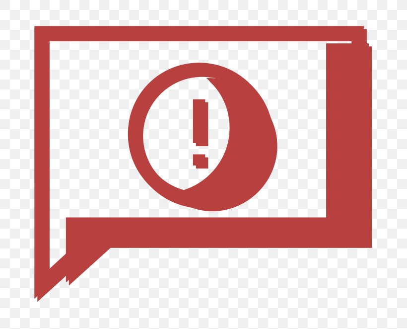 Chat Icon Warning Icon, PNG, 818x662px, Chat Icon, Logo, Rectangle, Red, Sign Download Free