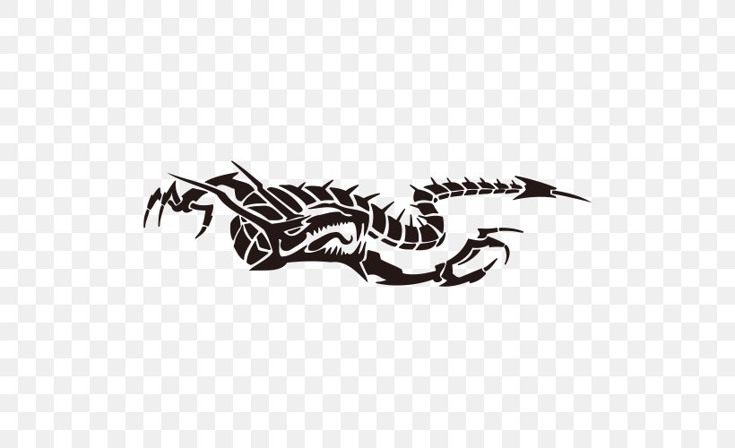 Decal 2006 Chevrolet Aveo Dragon, PNG, 500x500px, 2006 Chevrolet Aveo, Decal, Black And White, Bumper Sticker, Car Download Free