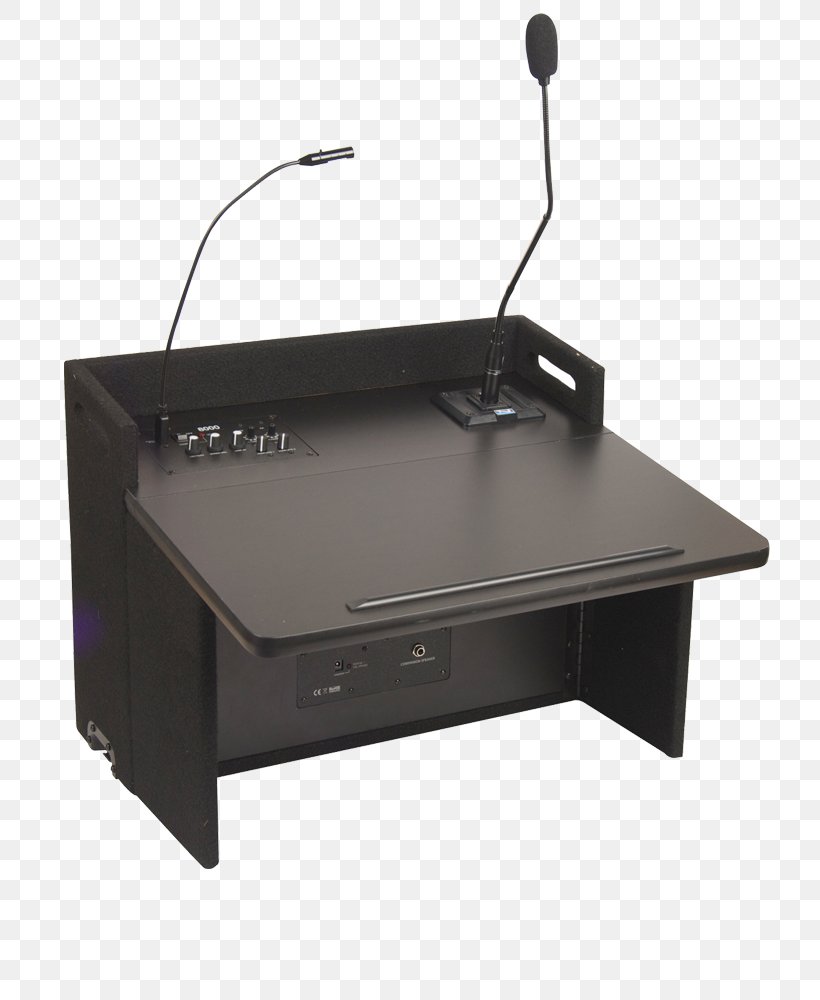 Microphone Lectern Sound Reinforcement System Audio, PNG, 720x1000px, Microphone, Audio, Desk, Electronic Instrument, Electronics Download Free