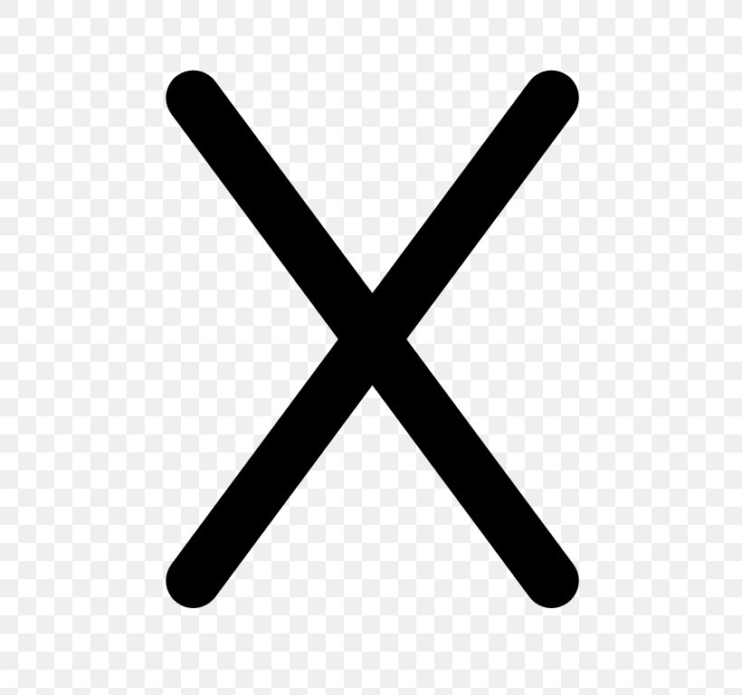 Multiplication Sign Symbol X Mark Clip Art, PNG, 555x768px, Multiplication Sign, At Sign, Black And White, Cross, Mathematical Notation Download Free