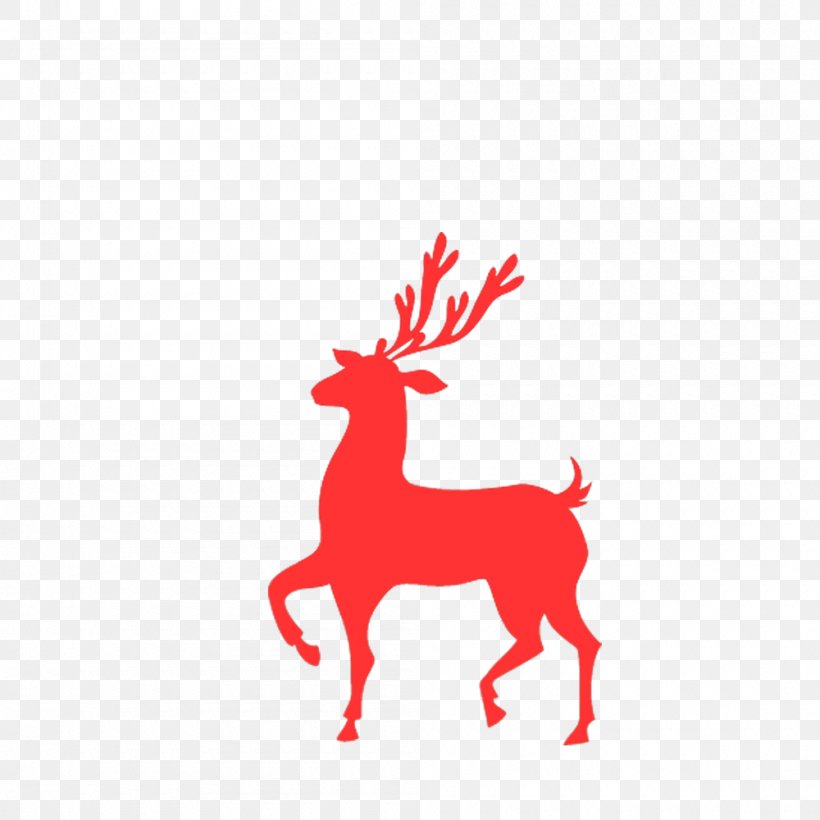 Rudolph Reindeer Santa Claus Christmas, PNG, 1000x1000px, Rudolph, Antler, Christmas, Christmas Ornament, Christmas Tree Download Free