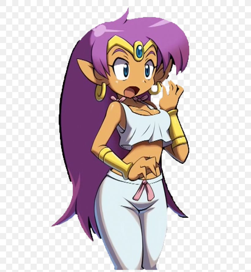 Shantae And The Pirate's Curse Shantae: Half-Genie Hero Shantae: Risky's Revenge Pajamas Wii U, PNG, 584x887px, Watercolor, Cartoon, Flower, Frame, Heart Download Free