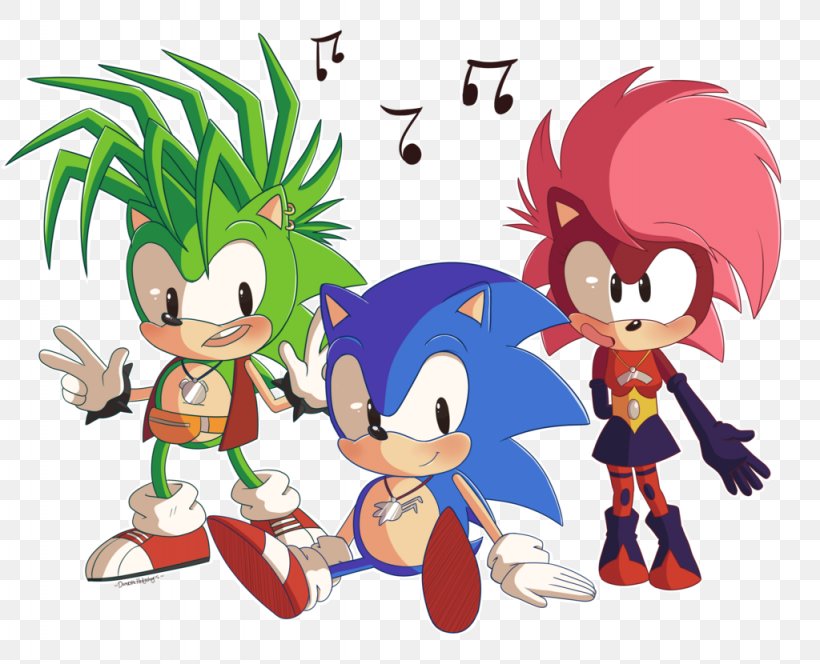 Sonia The Hedgehog Amy Rose Manic The Hedgehog Sonic The Hedgehog, PNG, 1024x830px, Watercolor, Cartoon, Flower, Frame, Heart Download Free