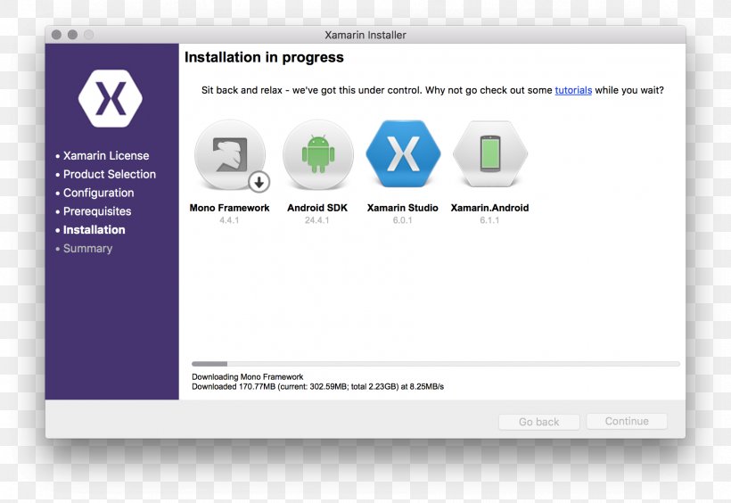 Xamarin MacOS Microsoft Installation Computer Software, PNG, 1814x1248px, Xamarin, Android, Brand, Computer Software, Installation Download Free