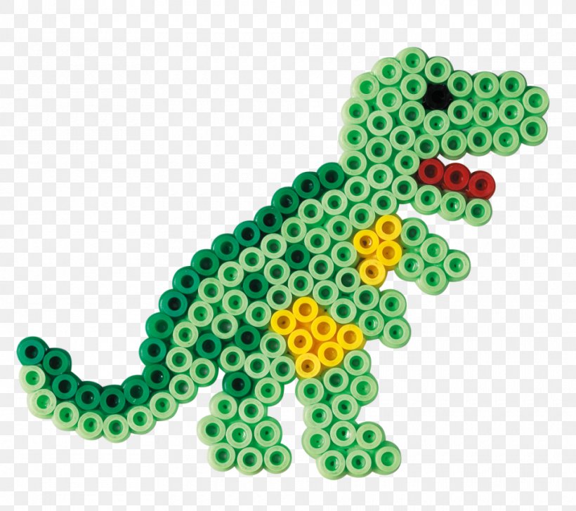 Bead Tyrannosaurus Dinosaur Handicraft, PNG, 960x853px, Bead, Amphibian, Animal, Animal Figure, Askartelu Download Free