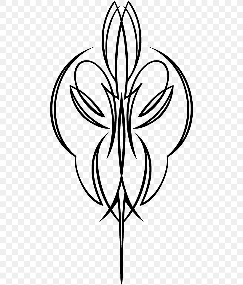 Clip Art Petal Symmetry Pattern Leaf, PNG, 600x962px, Petal, Artwork, Black, Black And White, Branch Download Free