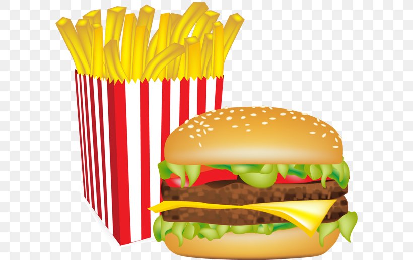 Hamburger French Fries Cheeseburger Fast Food Veggie Burger, PNG, 600x516px, Hamburger, American Food, Big Mac, Burger King, Cheeseburger Download Free