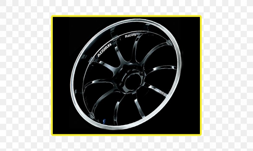 Car Yokohama Rubber Company ADVAN Wheel, PNG, 839x500px, Car, Advan, Alloy Wheel, Autofelge, Automotive Tire Download Free