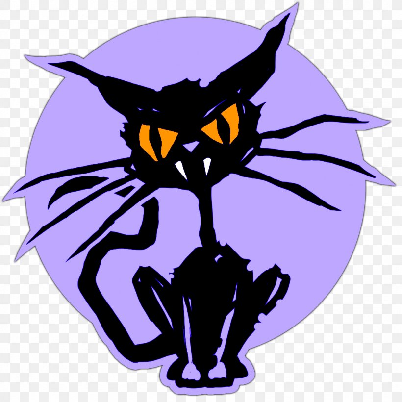 Cat Clip Art Illustration Legendary Creature Cartoon, PNG, 1024x1024px, Cat, Art, Artwork, Bat, Carnivoran Download Free