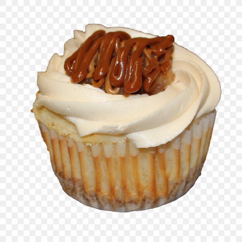 Cupcake Caramel Apple Cheesecake Cream Praline, PNG, 1024x1024px, Cupcake, Apple, Baking, Buttercream, Cake Download Free