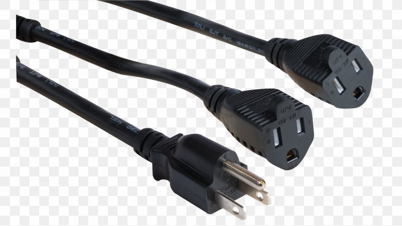 Electrical Cable Electrical Connector Power Cord Y-cable IEC 60320, PNG, 1600x900px, Electrical Cable, Ac Adapter, Ac Power Plugs And Sockets, American Wire Gauge, Cable Download Free