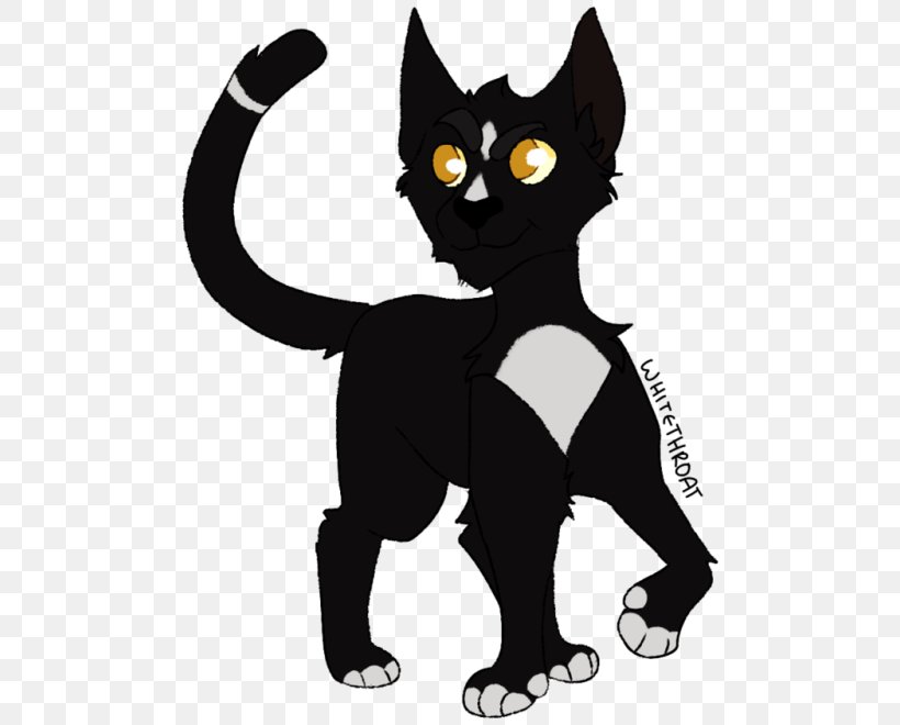 Black Cat Domestic Short-haired Cat Whiskers Clip Art, PNG, 500x660px, Black Cat, Black, Black And White, Black M, Carnivoran Download Free