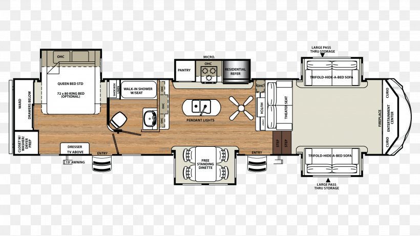 Campervans Forest River Fifth Wheel Coupling Floor Plan Sales, PNG, 3127x1759px, Campervans, Area, Campers Inn Rv Of, Elevation, Fifth Wheel Coupling Download Free