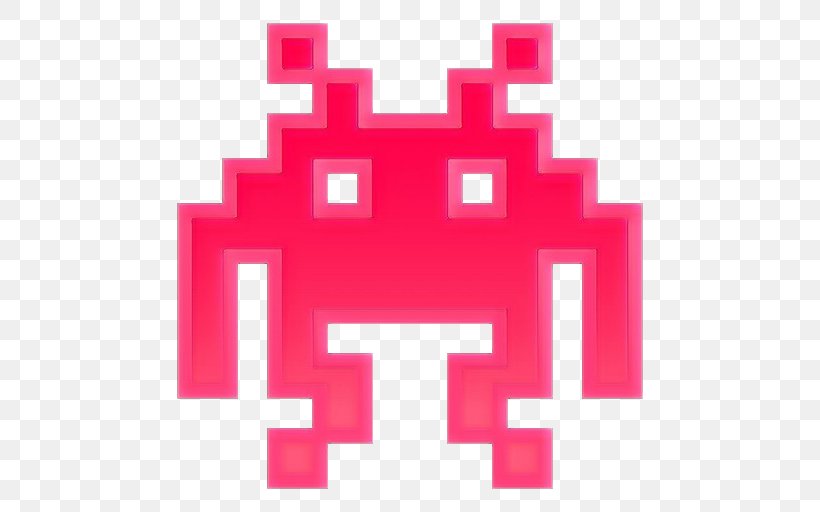 Pixel Art, PNG, 512x512px, Cartoon, Arcade Game, Decal, Game, List Of Space Invaders Video Games Download Free