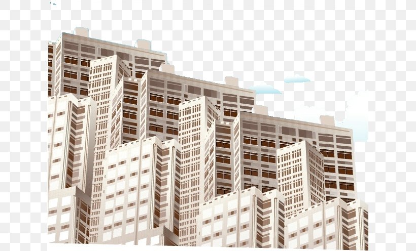 Building Euclidean Vector Skyscraper Architecture, PNG, 633x496px, Building, Architecture, Condominium, Landscape, Shape Download Free