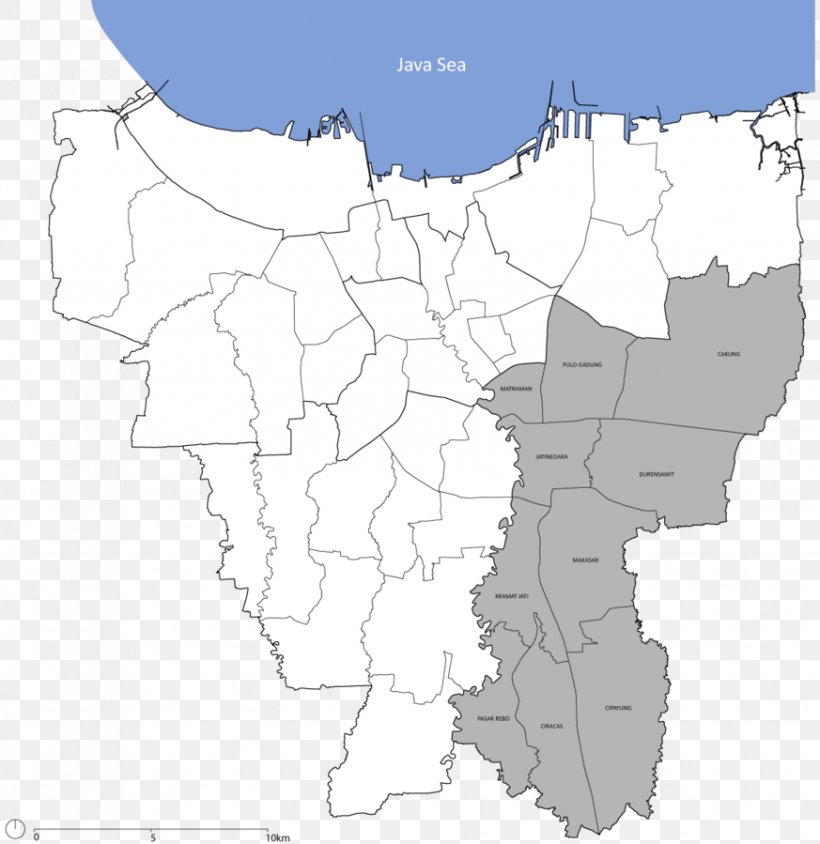 Cakung Taman Mini Indonesia Indah Cempaka Putih Jatinegara North Jakarta, PNG, 873x899px, Cakung, Administrative Village, Area, Black And White, Cempaka Putih Download Free